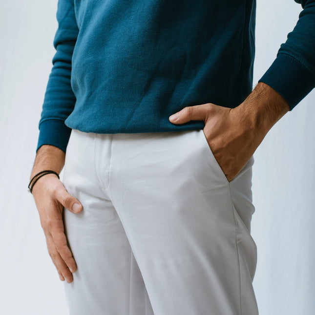 Beige | Twill Pants - Twill Pants - Jobedu Jordan