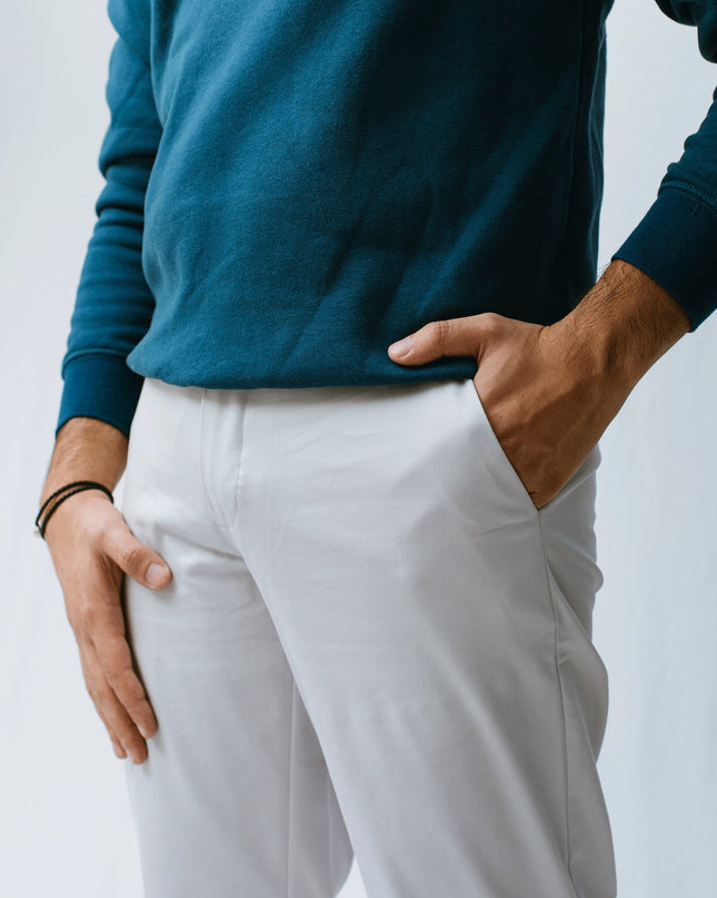 Beige | Twill Pants - Twill Pants - Jobedu Jordan