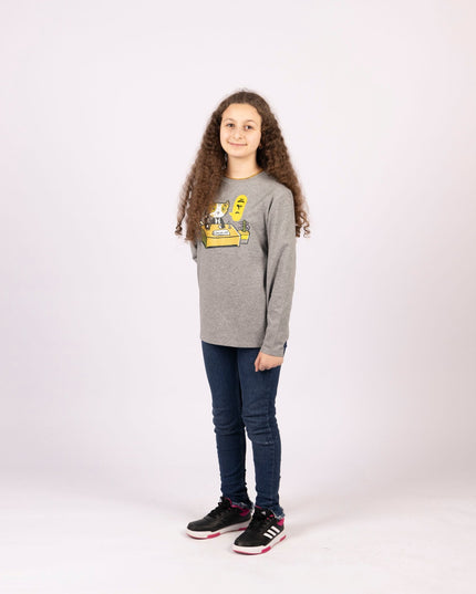 BIs BIs Man | Kids Graphic Longsleeve Tshirt - Kids Graphic Longsleeve Tshirt - Jobedu Jordan