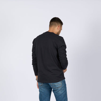 Black | Basic Adult Longsleeve Tshirt - Basic Adult Longsleeve Tshirt - Jobedu Jordan