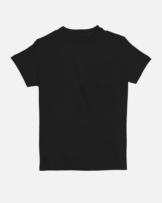 Black | Kid's Basic Cut T-shirt - Basic T-Shirt - Kids - Jobedu Jordan
