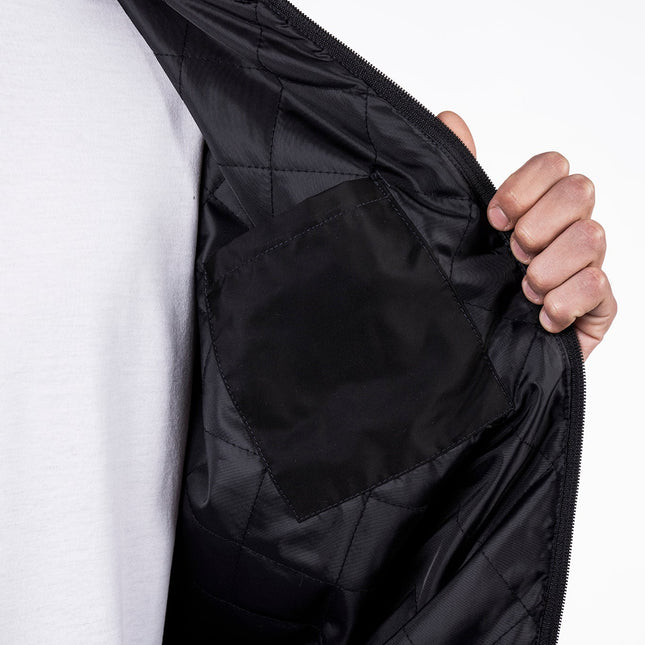 Black| Unisex Bomber Jacket - Unisex Bomber Jacket - Jobedu Jordan