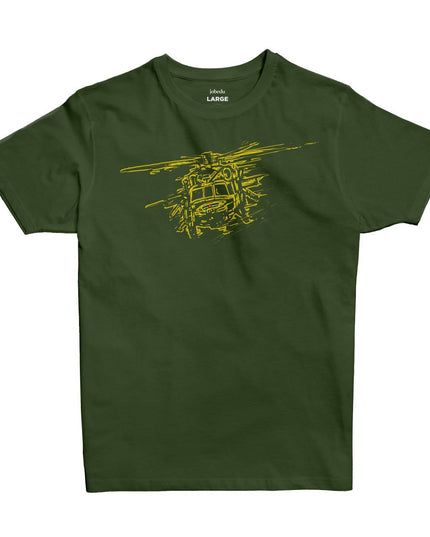 Blackhawk | Basic Cut T-shirt - Graphic T-Shirt - Unisex - Jobedu Jordan