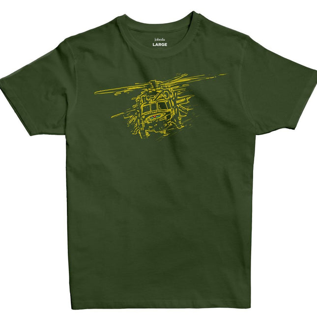 Blackhawk | Basic Cut T-shirt - Graphic T-Shirt - Unisex - Jobedu Jordan
