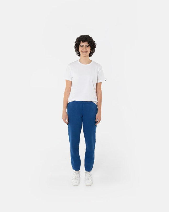 Blue | Women's Straight Leg Jogger - Straight Cuffed Leg Jogger - Women - Jobedu Jordan