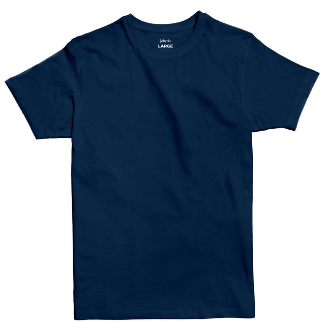 Burnt Navy Blue | Basic Cut T-shirt - Basic T-Shirt - Unisex - Jobedu Jordan
