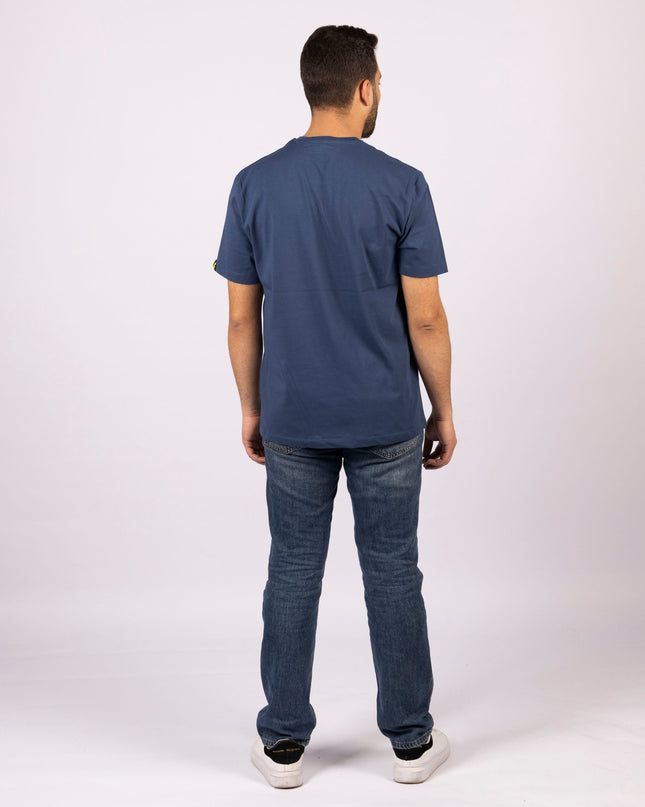 Burnt Navy Blue | Pocket Adult Tshirt - Basic Pocket Adult Tshirt - Jobedu Jordan