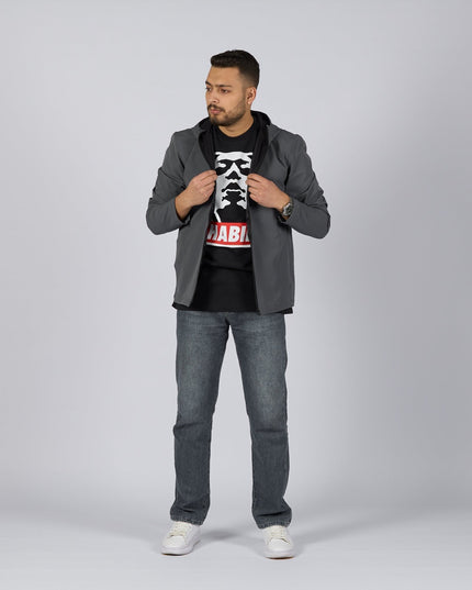 Charcoal | Adult Hooded Winterproof Jacket - Jackets - Jobedu Jordan