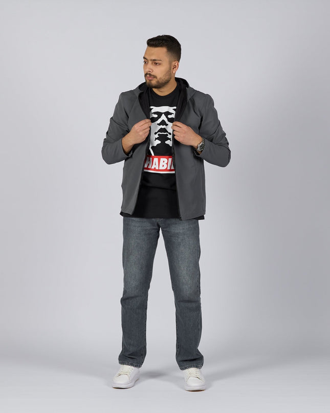 Charcoal | Adult Hooded Winterproof Jacket - Jackets - Jobedu Jordan