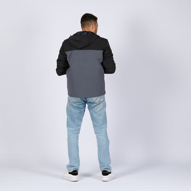 Charcoal - Black | Adult Hooded Winterproof Jacket - Jackets - Jobedu Jordan