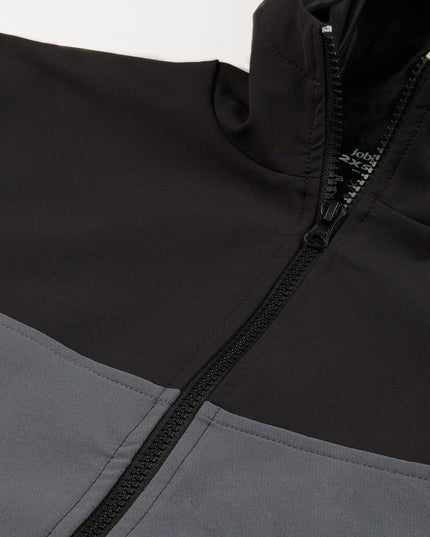 Charcoal - Black | Adult Hooded Winterproof Jacket - Jackets - Jobedu Jordan
