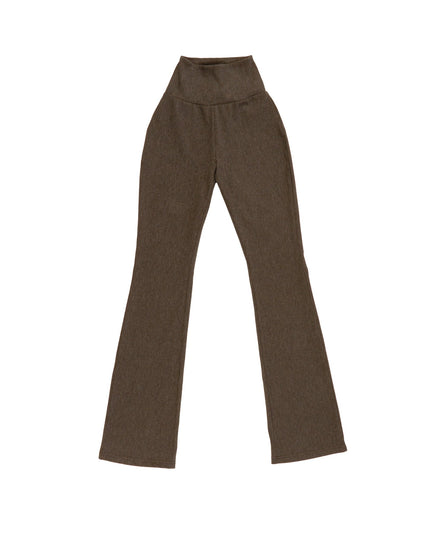 Dark Charcoal | Women Flare Leggings - Women Flare Leggings - Jobedu Jordan
