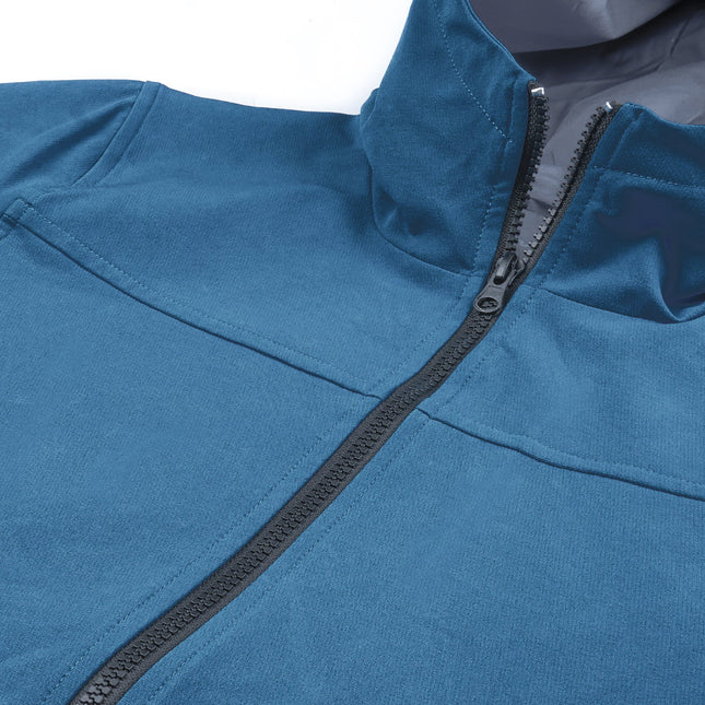 Deep Ocean Blue | Women Hooded Winterproof Jacket - Women's Jackets - Jobedu Jordan