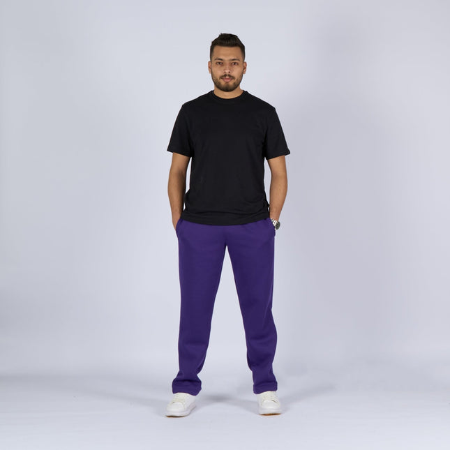 Egg Plant | Adult Straight Leg Sweatpant - Adult Straight Leg Sweatpant - Jobedu Jordan
