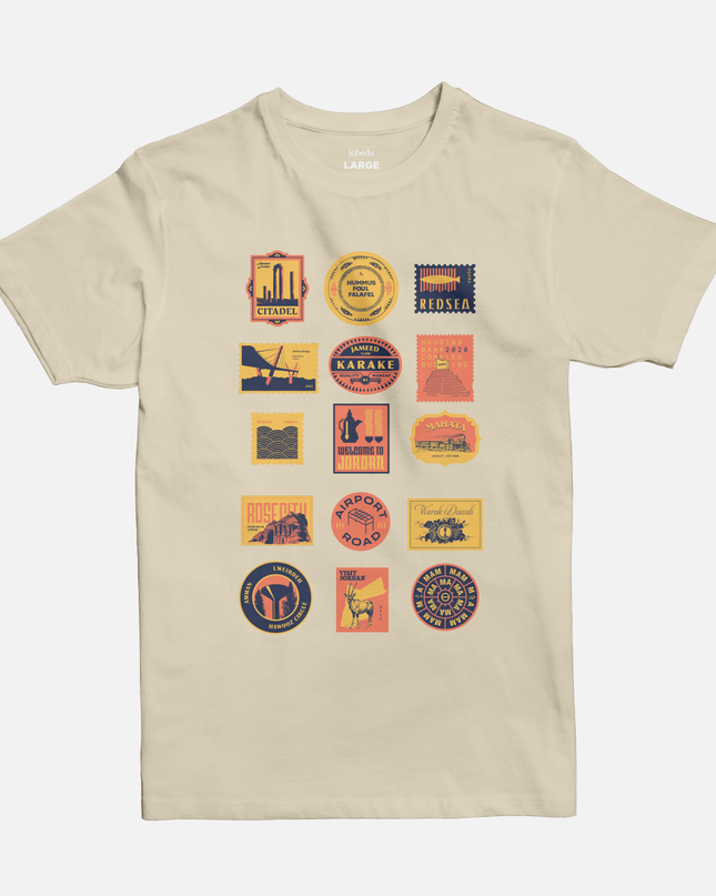 Experience Jordan | Basic Cut T-shirt - Graphic T-Shirt - Unisex - Jobedu Jordan