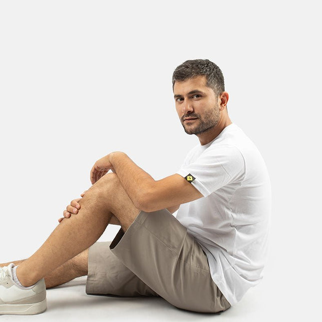 Faded Brown | Men's Twill Short - Twill Shorts - Jobedu Jordan
