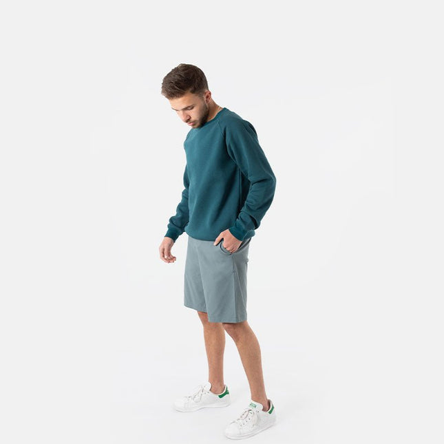 Faded Green | Men's Twill Short - Twill Shorts - Jobedu Jordan