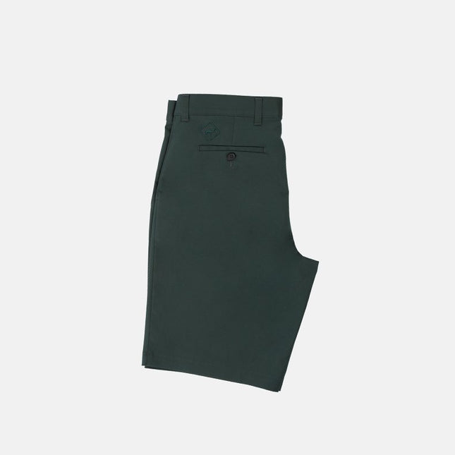 Forest Green | Men's Twill Short - Twill Shorts - Jobedu Jordan