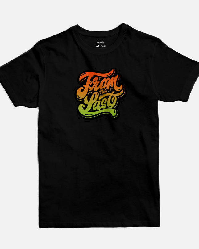 From The Last | Basic Cut T-shirt - Graphic T-Shirt - Unisex - Jobedu Jordan