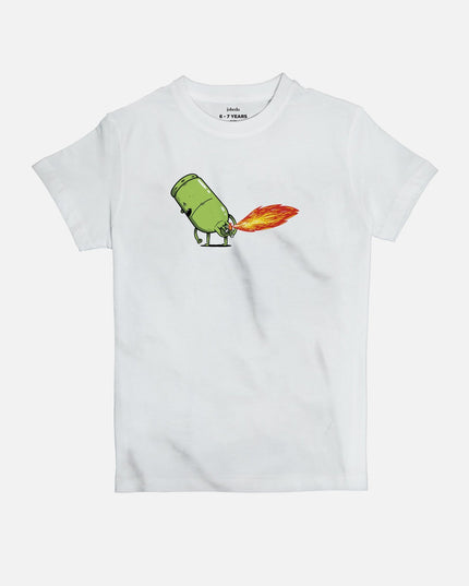Ghazat | Kid's Basic Cut T-shirt - Graphic T-Shirt - Kids - Jobedu Jordan