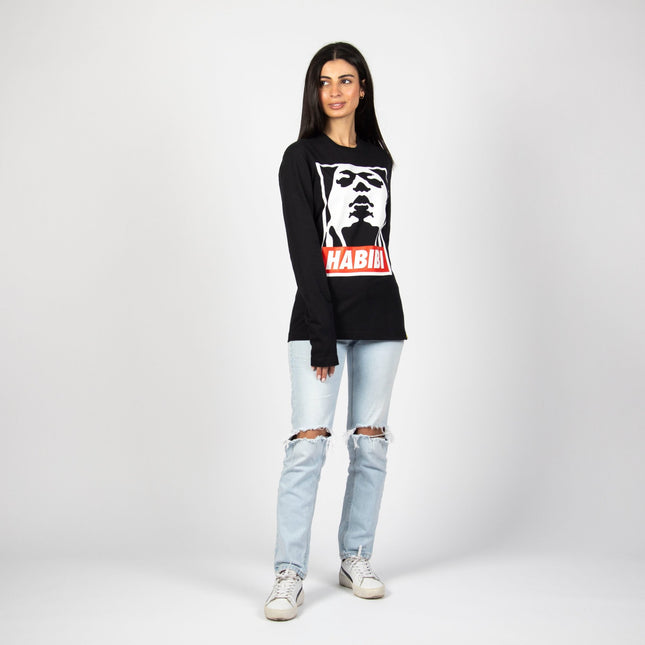 Habibi | Adult Graphic Longsleeve Tshirt - Adult Graphic Longsleeve Tshirt - Jobedu Jordan