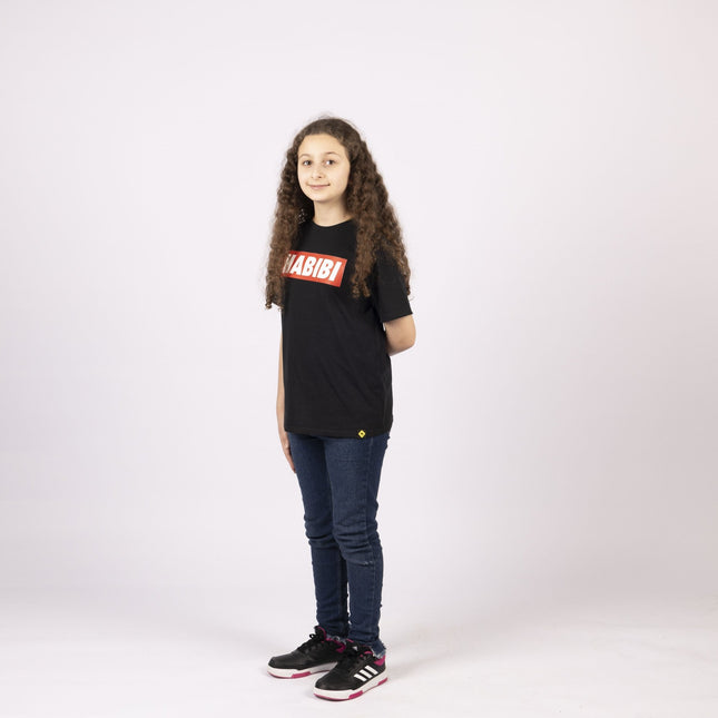 Habibi Simple | Kid's Basic Cut T-shirt - Graphic T-Shirt - Kids - Jobedu Jordan