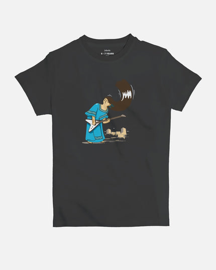 Hair Metal | Kid's Basic Cut T-shirt - Graphic T-Shirt - Kids - Jobedu Jordan