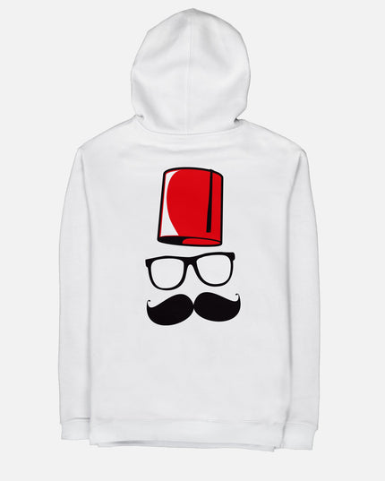Hipster Basha | Unisex Adult Zipup - Graphic Zipup - Unisex - Jobedu Jordan