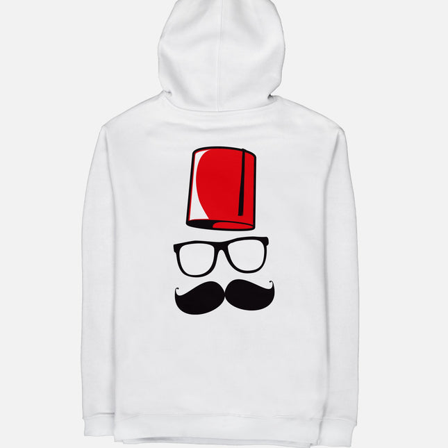 Hipster Basha | Unisex Adult Zipup - Graphic Zipup - Unisex - Jobedu Jordan