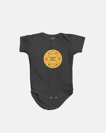 Hummus Foul Falafel | Onesie - Graphic Onesie - Babies - Jobedu Jordan