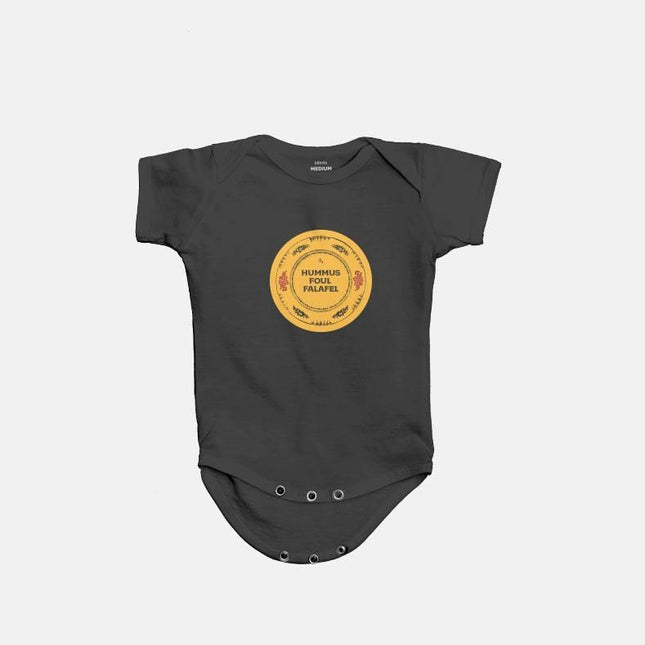 Hummus Foul Falafel | Onesie - Graphic Onesie - Babies - Jobedu Jordan