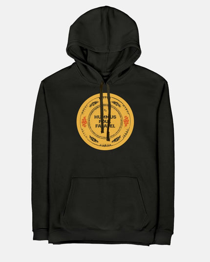 Hummus Foul Falafel | Unisex Adult Hoodie - Graphic Hoodie - Unisex - Jobedu Jordan