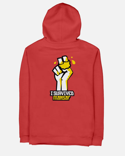 I Survived Mansaf | Unisex Adult Zipup - Graphic Zipup - Unisex - Jobedu Jordan