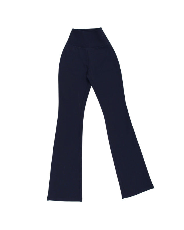 Industrial Blue | Women Flare Leggings - Women Flare Leggings - Jobedu Jordan