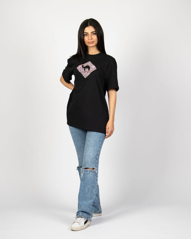 Jobedu Camel Crossing Calligraphy | Basic Cut T-shirt - Graphic T-Shirt - Unisex - Jobedu Jordan