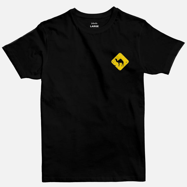 Jobedu Camel Crossing Icon | Basic Cut T-shirt - Graphic T-Shirt - Unisex - Jobedu Jordan