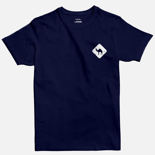 Jobedu Camel Crossing Icon | Basic Cut T-shirt - Graphic T-Shirt - Unisex - Jobedu Jordan