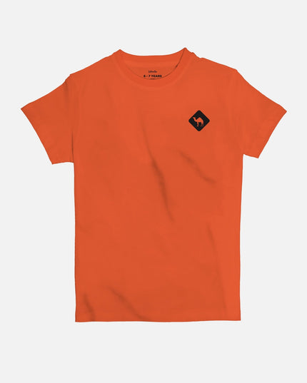 Jobedu Camel Crossing Icon | Kid's Basic Cut T-shirt - Graphic T-Shirt - Kids - Jobedu Jordan