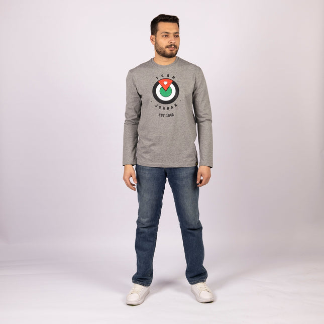 Jordan 1946 | Adult Graphic Longsleeve Tshirt - Adult Graphic Longsleeve Tshirt - Jobedu Jordan