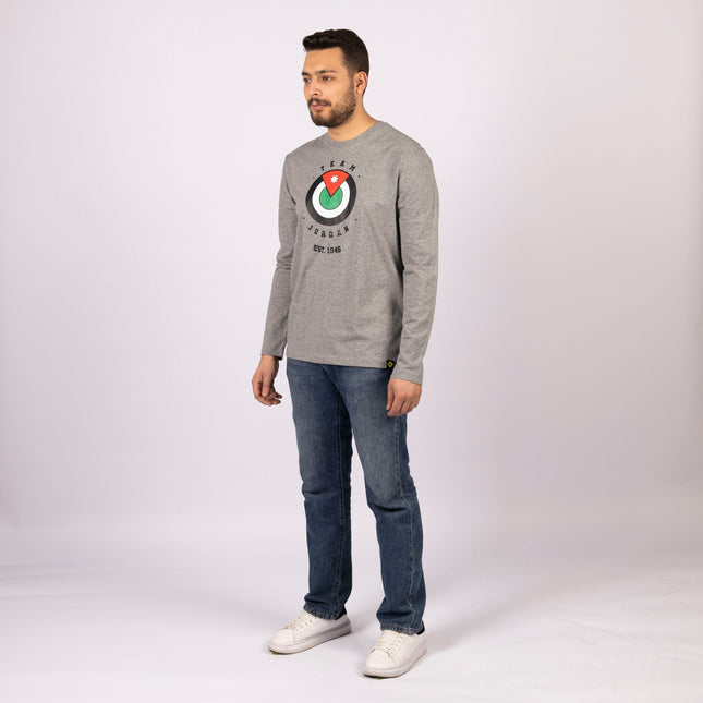 Jordan 1946 | Adult Graphic Longsleeve Tshirt - Adult Graphic Longsleeve Tshirt - Jobedu Jordan