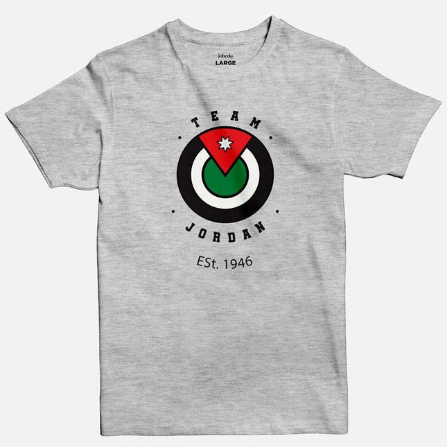 Jordan 1946 | Basic Cut T-shirt - Graphic T-Shirt - Unisex - Jobedu Jordan