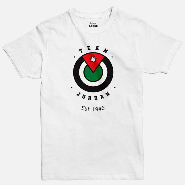 Jordan 1946 | Basic Cut T-shirt - Graphic T-Shirt - Unisex - Jobedu Jordan