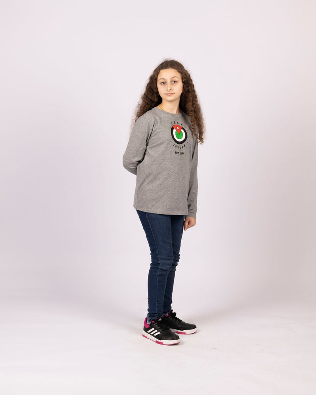Jordan 1946 | Kids Graphic Longsleeve Tshirt - Kids Graphic Longsleeve Tshirt - Jobedu Jordan