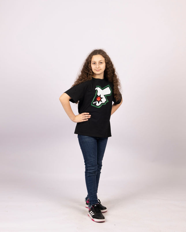 Jordan's Falcon | Kid's Basic Cut T-shirt - Graphic T-Shirt - Kids - Jobedu Jordan