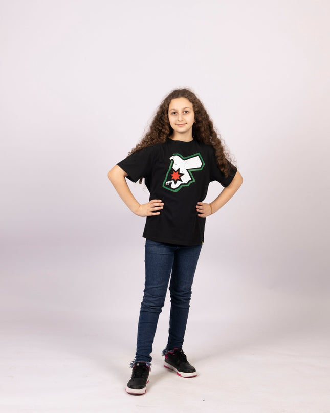 Jordan's Falcon | Kid's Basic Cut T-shirt - Graphic T-Shirt - Kids - Jobedu Jordan