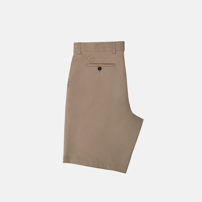 Khaki | Men's Twill Short - Twill Shorts - Jobedu Jordan