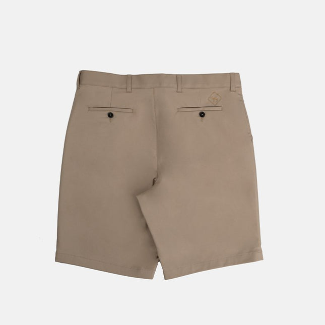 Khaki | Men's Twill Short - Twill Shorts - Jobedu Jordan