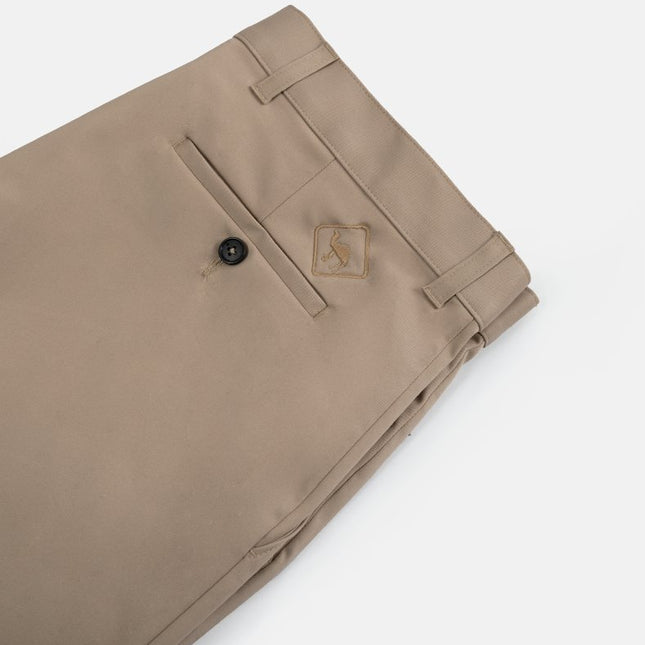 Khaki | Men's Twill Short - Twill Shorts - Jobedu Jordan