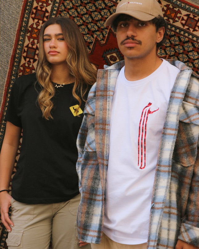 Kubshayeh | Hand-Sewn Basic Cut T-shirt - Jobedu Jordan