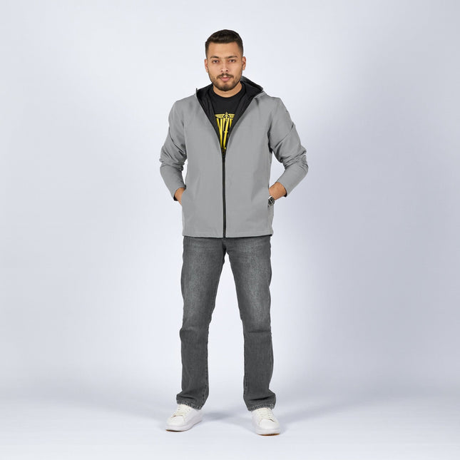 Light Grey | Adult Hooded Winterproof Jacket - Jackets - Jobedu Jordan
